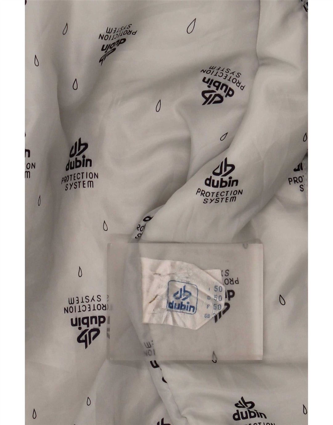 Dubin Herre hættepolstret jakke IT 50 Large White Colourblock Polyester