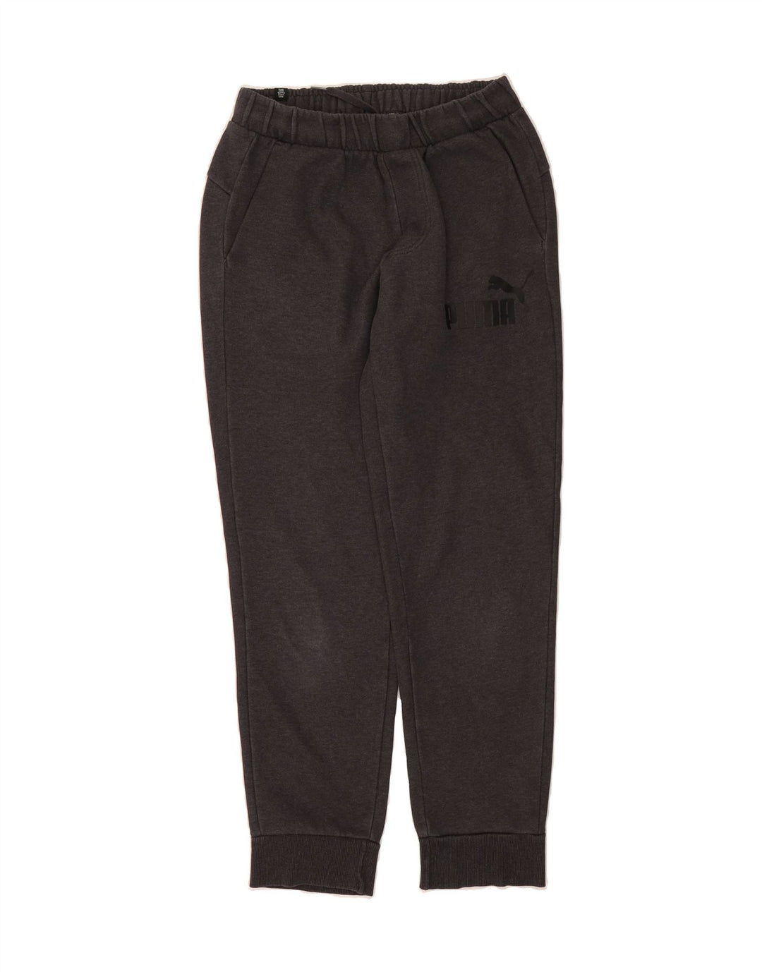PUMA Mens Graphic Tracksuit Trousers Joggers Small Grey Cotton Vintage Puma and Second-Hand Puma from Messina Hembry 