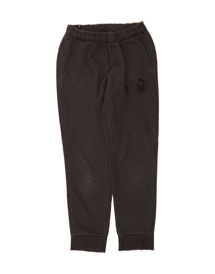 PUMA Mens Graphic Tracksuit Trousers Joggers Small Grey Cotton Vintage Puma and Second-Hand Puma from Messina Hembry 