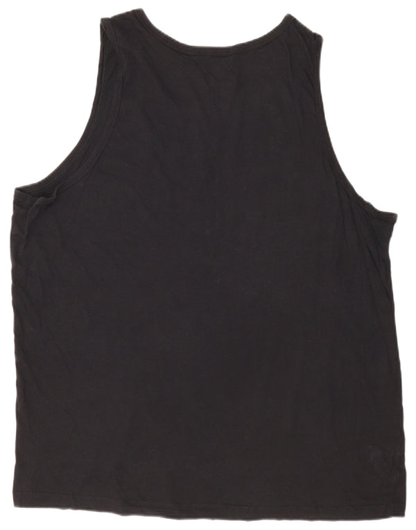 Nike Herrevest Top 2XL Sort Bomuld