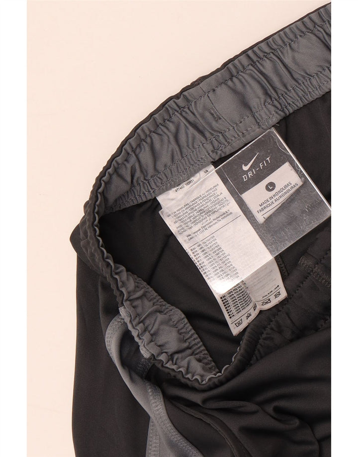 NIKE Dri Fit sportsshorts til mænd, store grå polyester