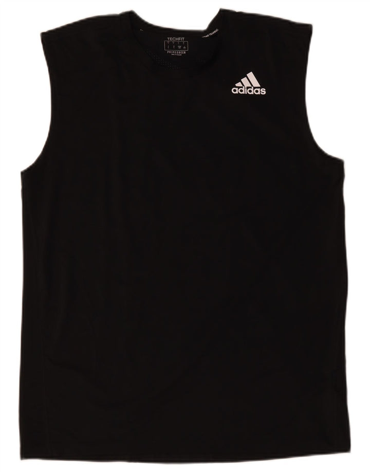 Adidas Herre Aeroready Vest Top Stor Sort Polyester