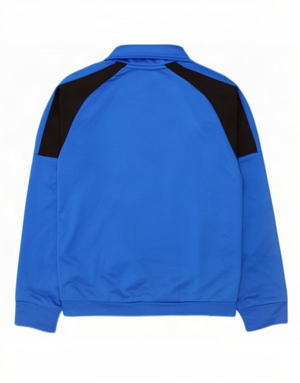 Puma Træningsdragt Topjakke til drenge 9-10 år Blå Colourblock Polyester
