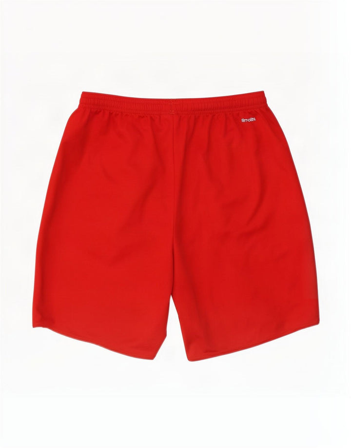 Adidas Herre Climalite Sportshorts Store Røde Polyester