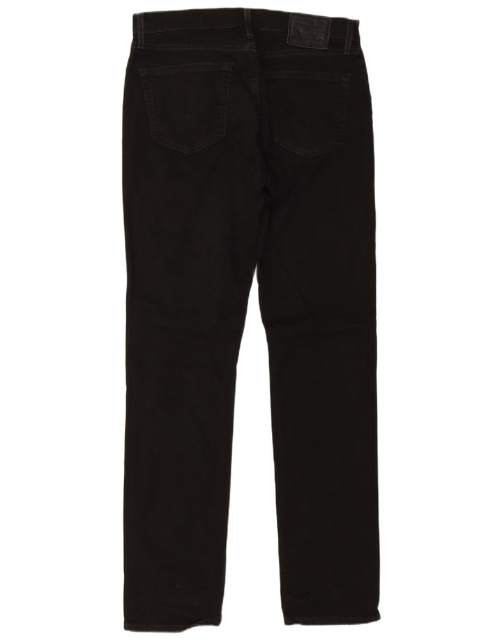 Levi's Herre 511 Slim Jeans W34 L34 Sort Bomuld