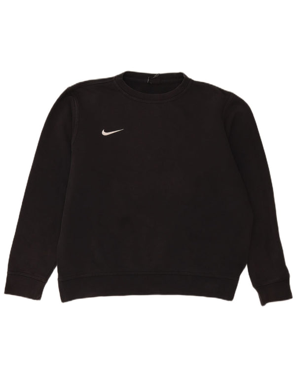 Nike Sweatshirt til mænd, stor sort bomuld