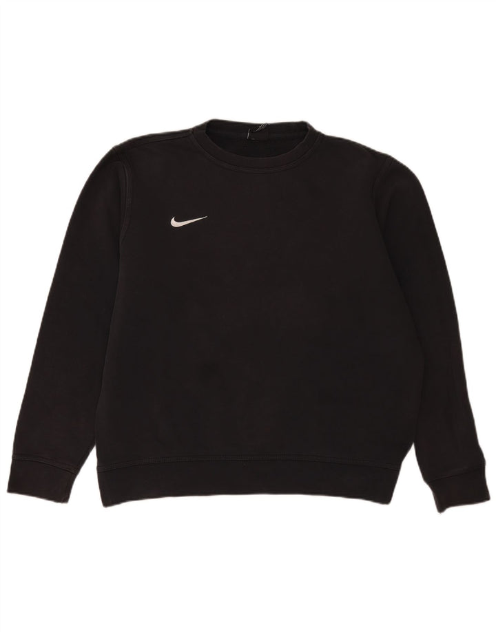 Nike Sweatshirt til mænd, stor sort bomuld
