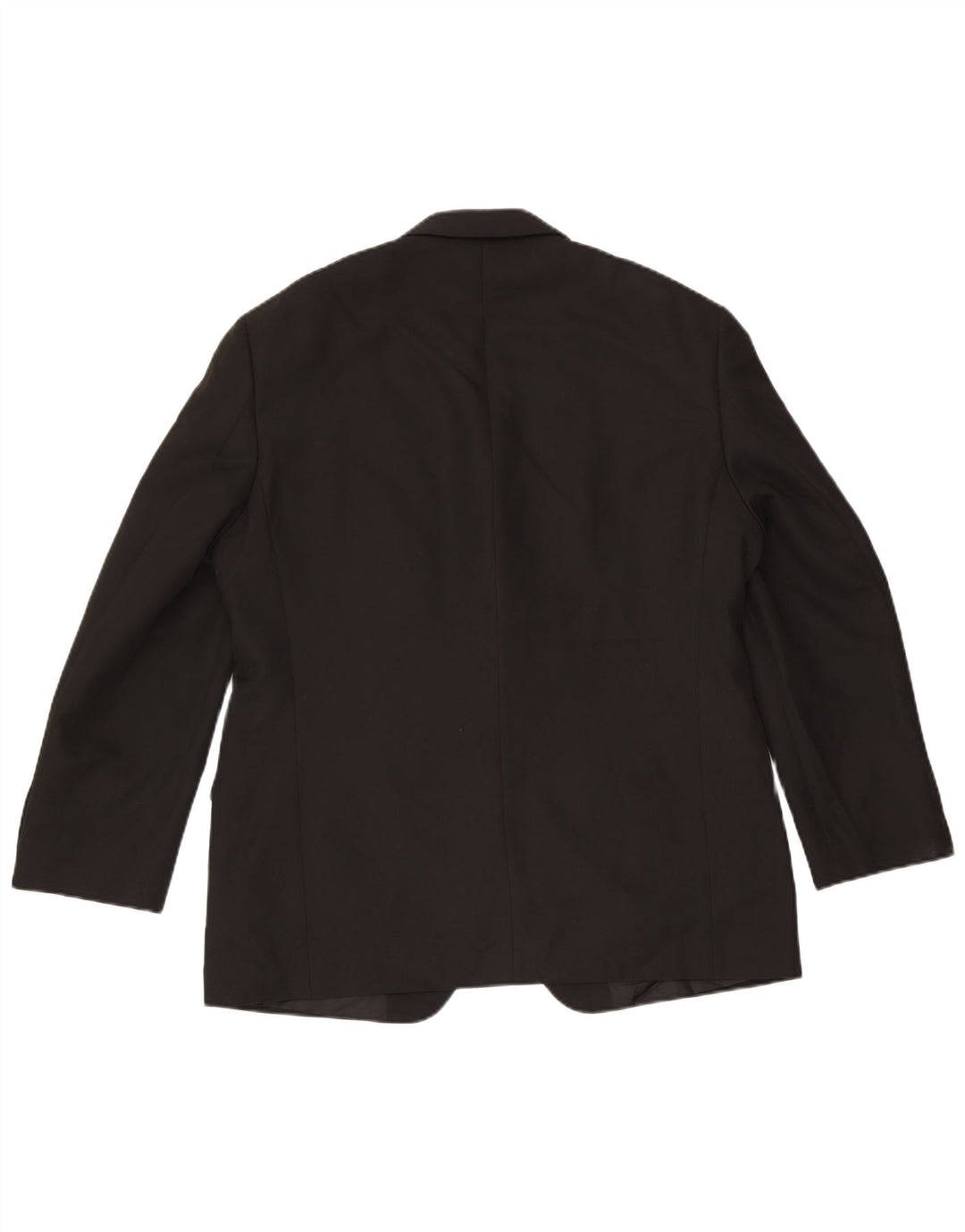 Marks & Spencer Herre 3-knaps blazerjakke UK 42 Stor sort polyester