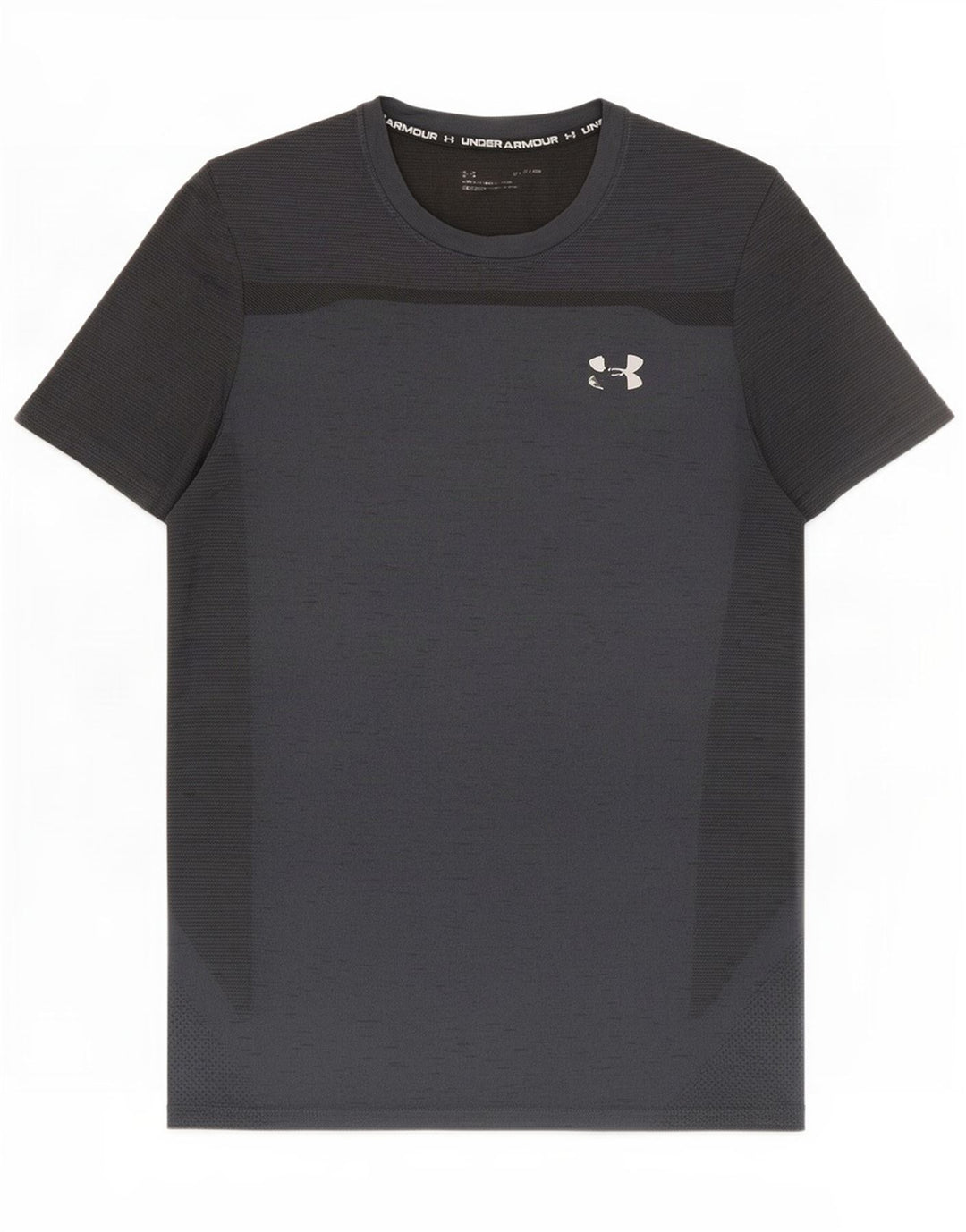 Under Armour Herre T-Shirt Top Medium Sort Flecked