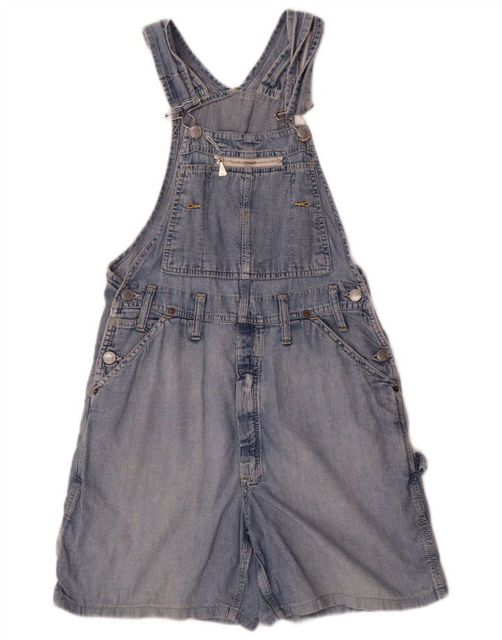 Replay Dame Dungarees Denim Shorts W30 Medium Blue Bomuld