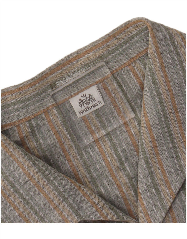 Walbusch Herreskjorte XL Flerfarvet Stribet