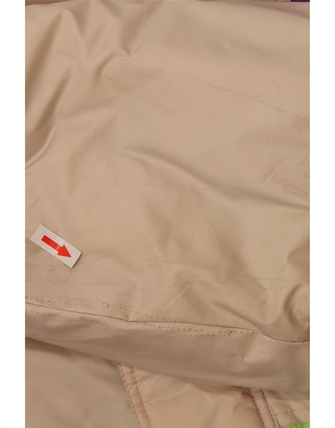 Brugi Polstret Herrejakke UK 40 Stor Beige Colourblock Polyamid