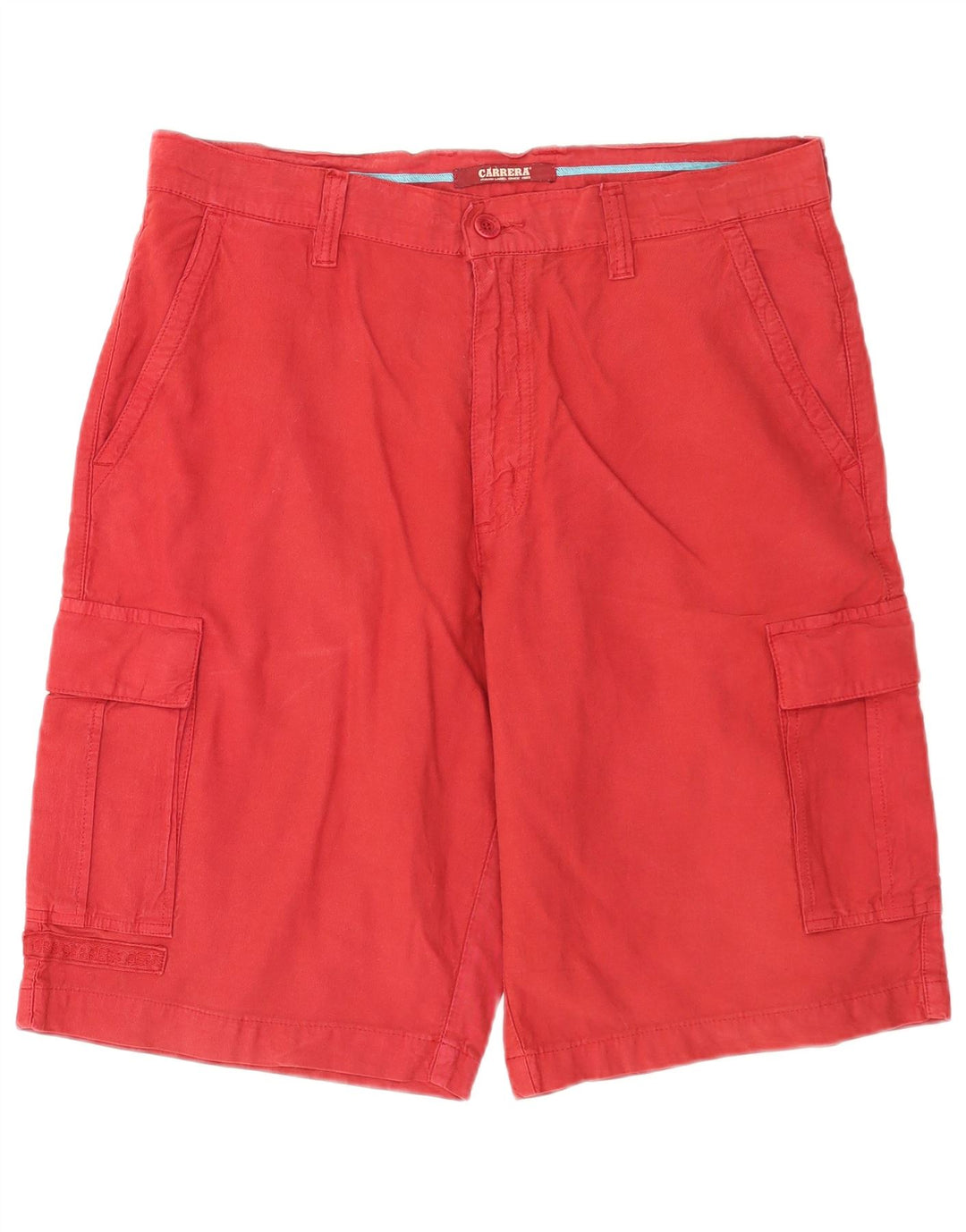 Carrera Herre Cargo Shorts IT 52 XL W36 Rød Bomuld