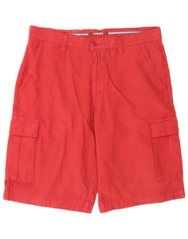 Carrera Herre Cargo Shorts IT 52 XL W36 Rød Bomuld