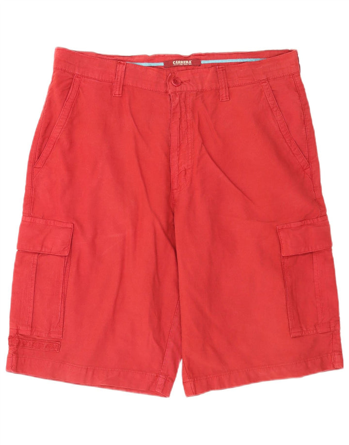 Carrera Herre Cargo Shorts IT 52 XL W36 Rød Bomuld