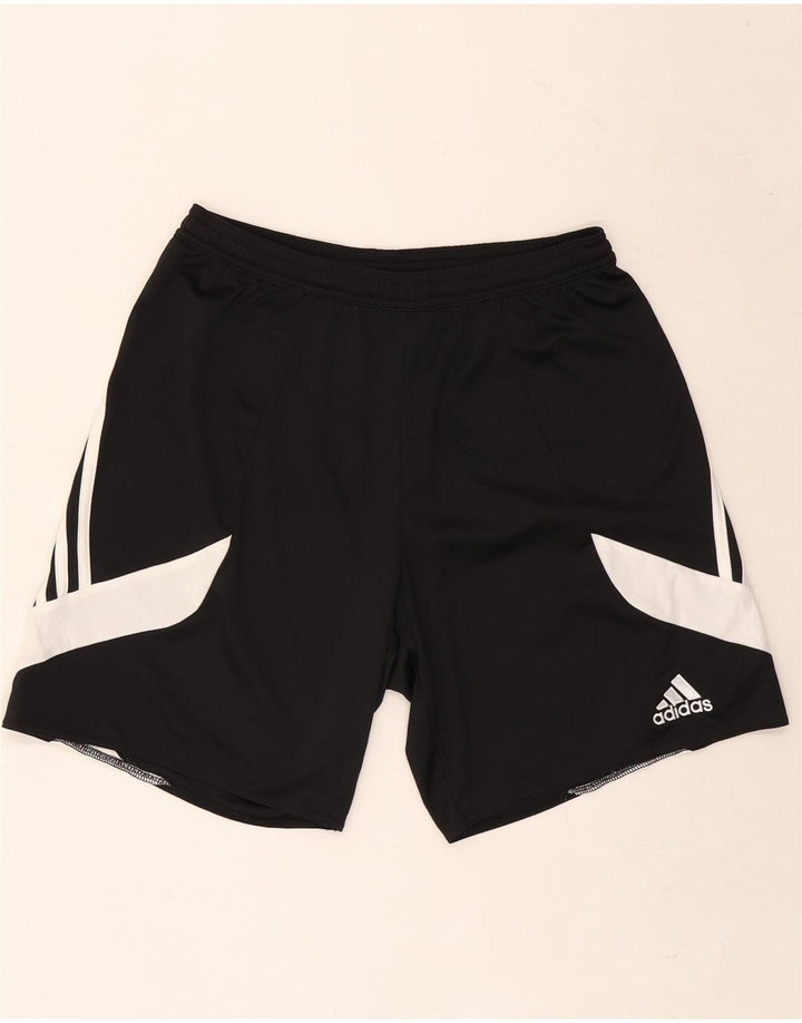 Adidas Herre Climalite Sportshorts Medium Sort Colourblock Polyester