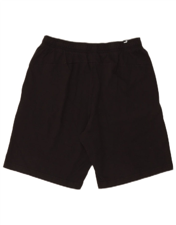 Puma Herre grafiske sportsshorts Medium Sort