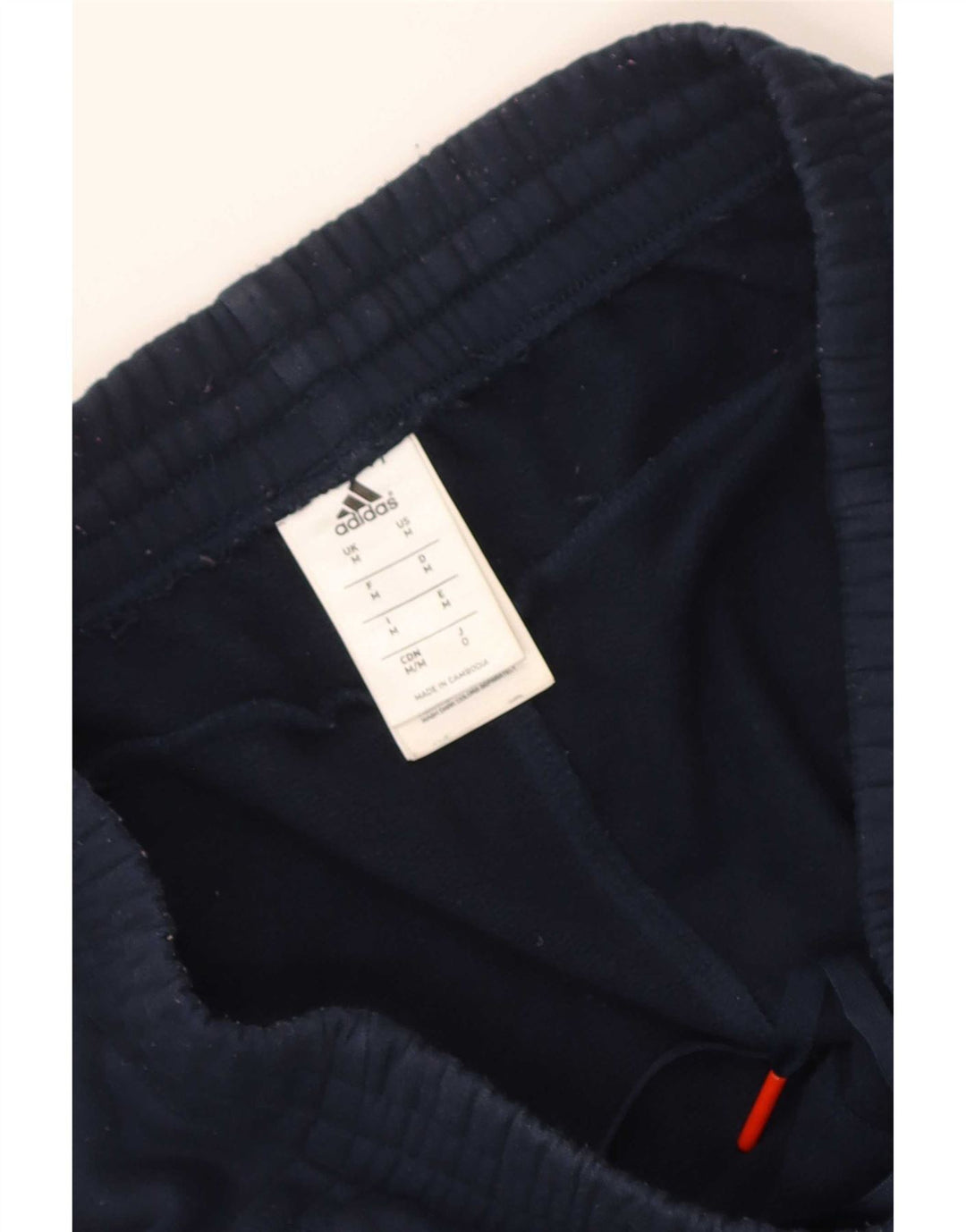 Adidas Herre grafisk træningsdragt Bukser Joggers Medium Navy Blue Bomuld