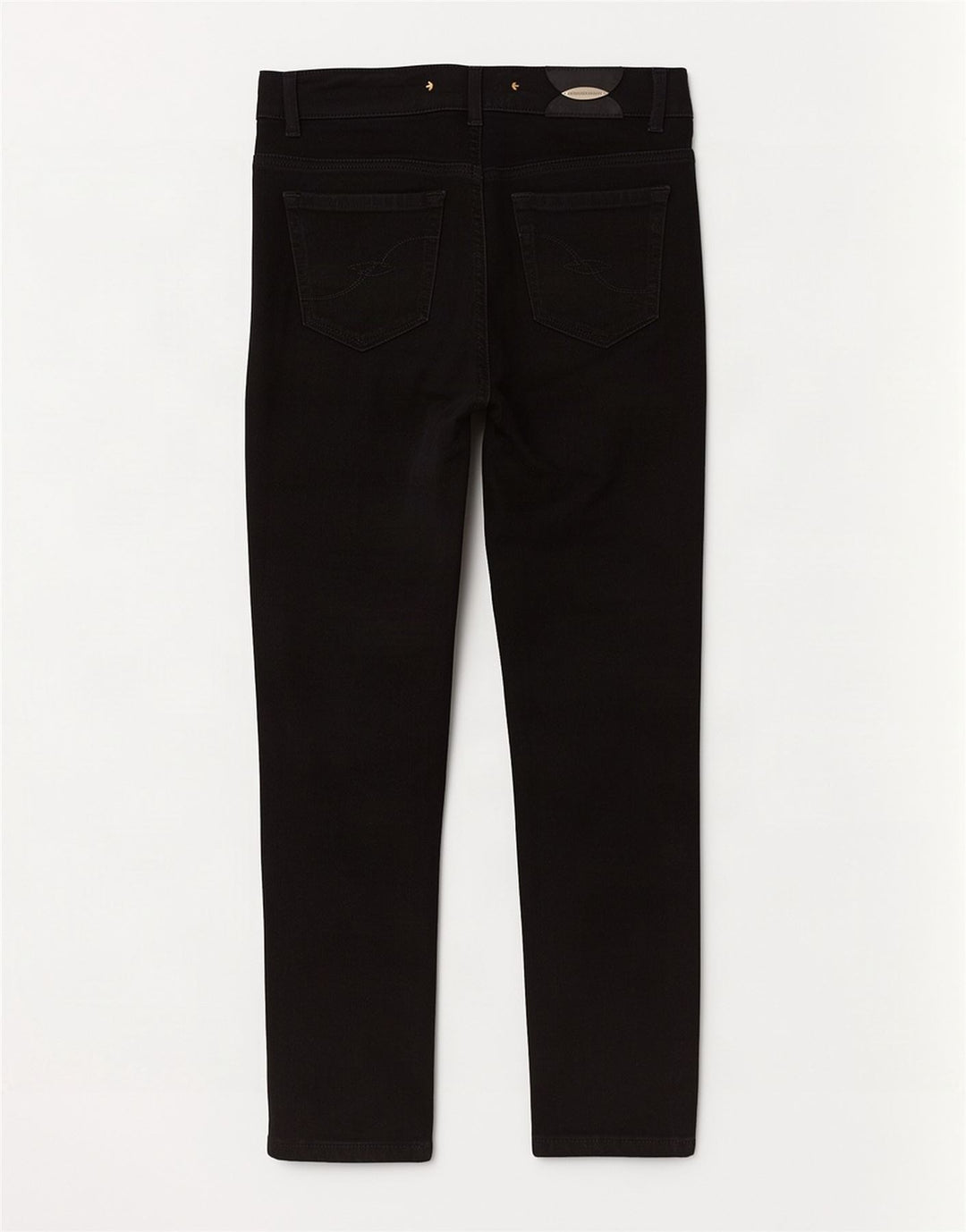 Trussardi Slim Jeans til kvinder W31 L28 Sort