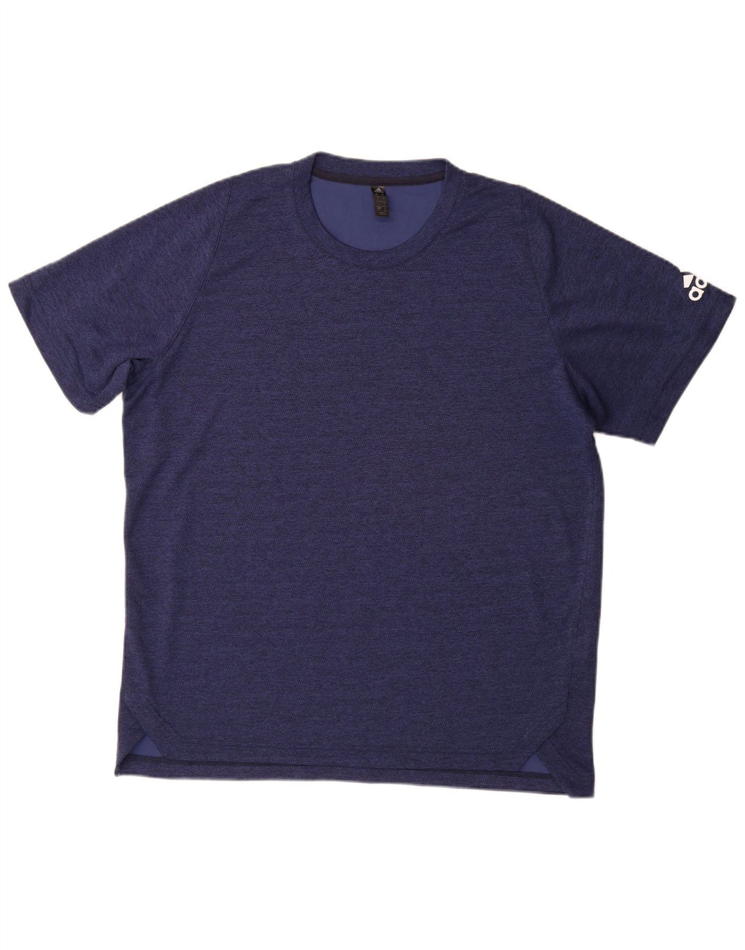 ADIDAS Herre T-Shirt Top Stor Marineblå
