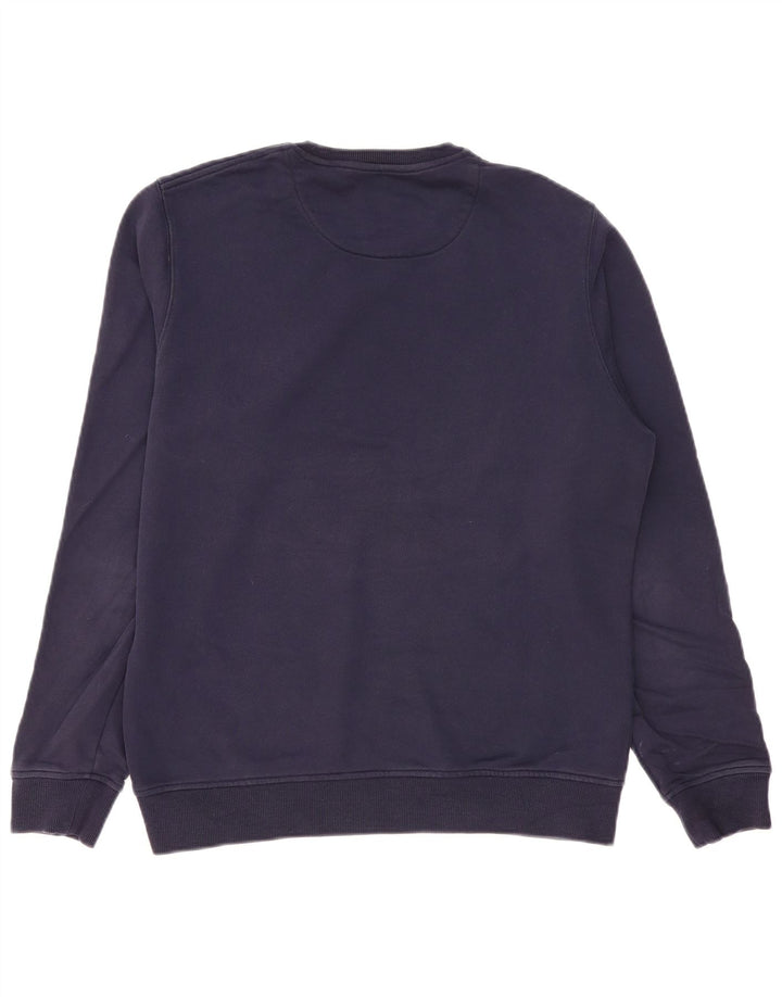 Lyle & Scott Sweatshirt til mænd, stor marineblå bomuld