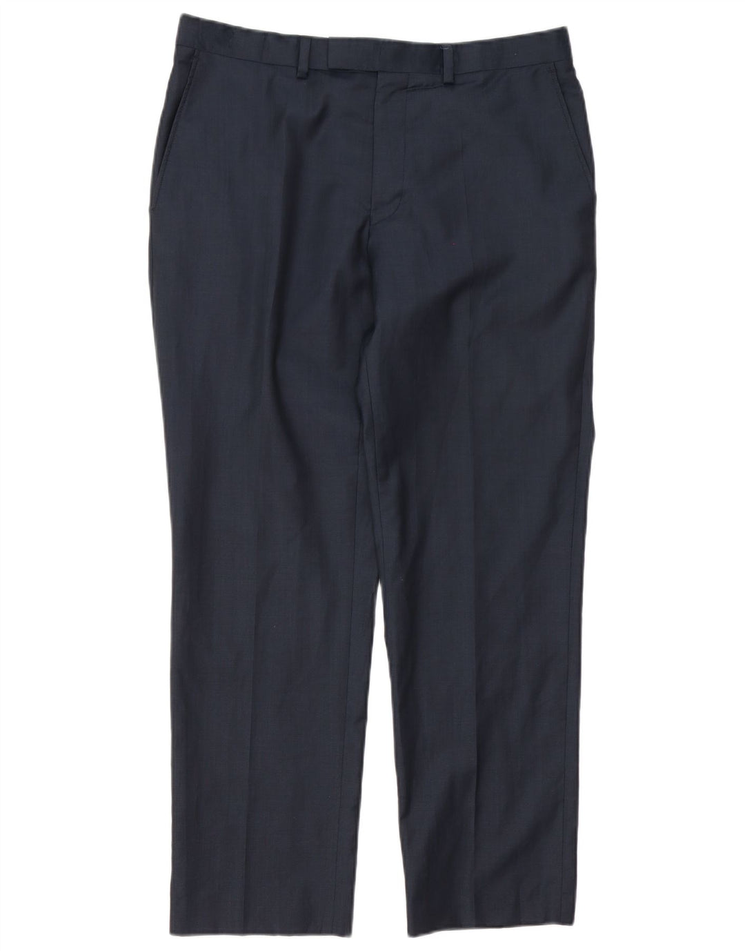 Marks & Spencer Herre Autograph Straight Suit Bukser W34 L29 Navy Blue
