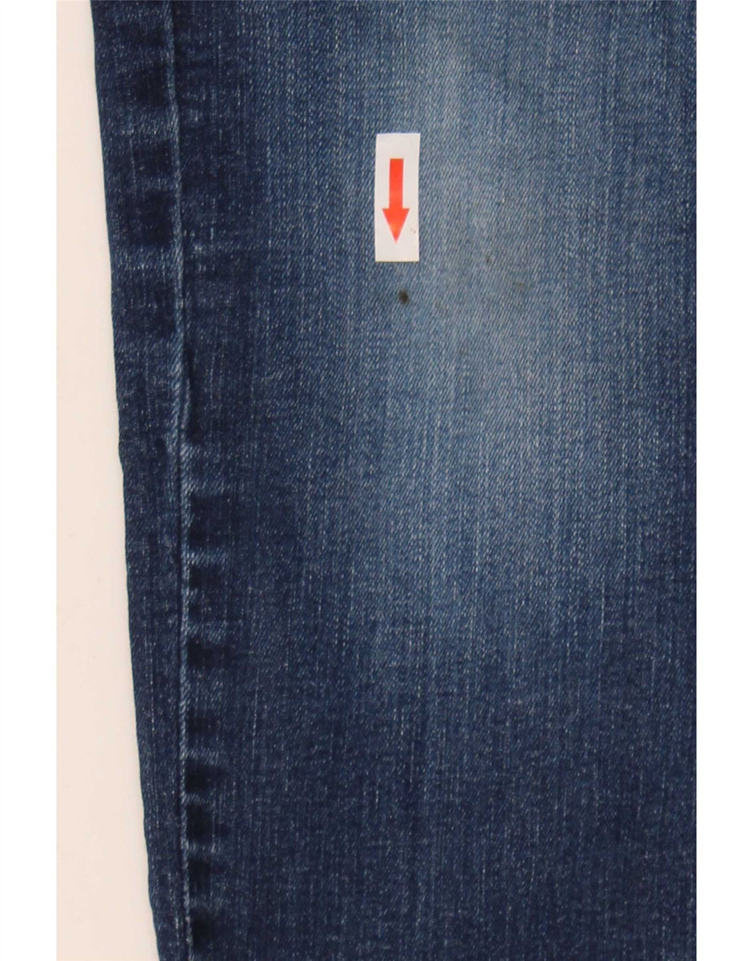 Fat Face Dame Slim Jeans UK 12 Medium W32 L28 Navy Blue Bomuld