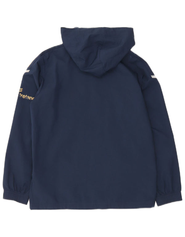 Adidas Boys Leinster Rugby Træningsdragt med hætte Topjakke 9-10 år Marineblå