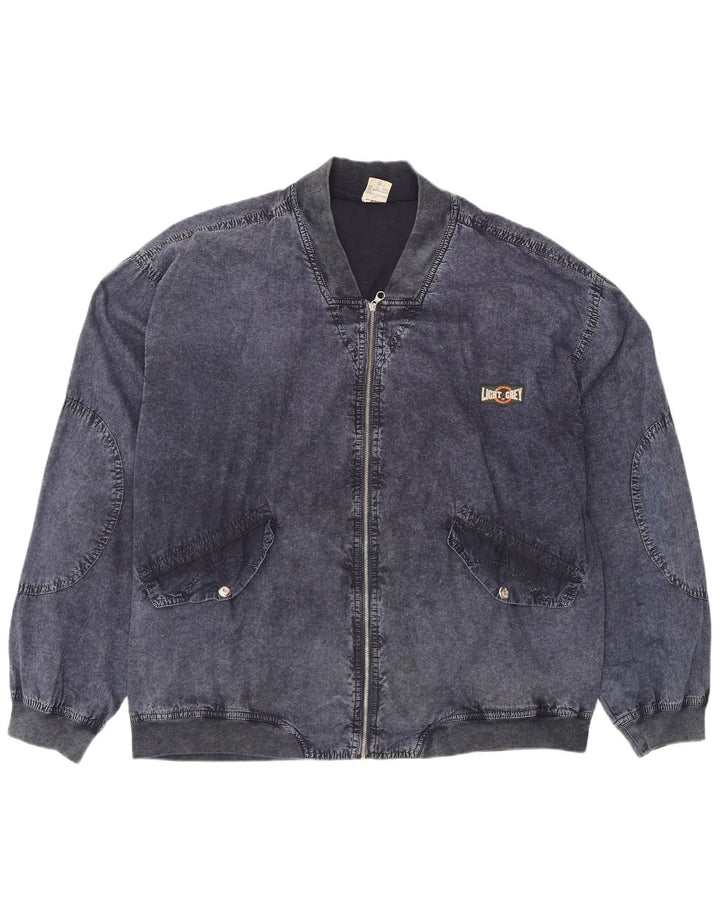 Belfe & Belfe Herre denimjakke UK 44 2XL Marineblå Bomuld