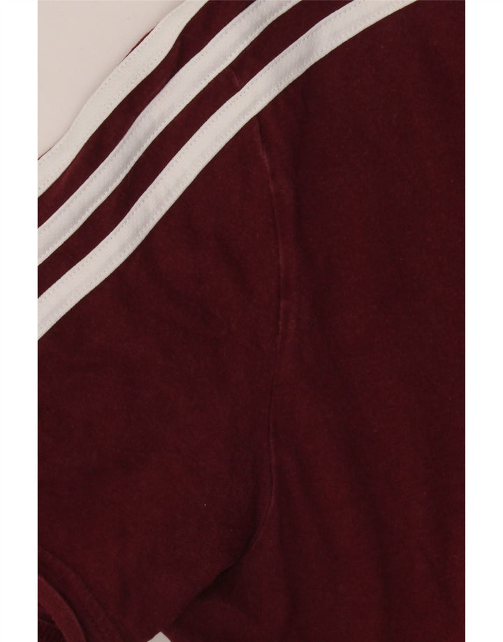 ADIDAS Herre T-shirt Top Lille rødbrun bomuld
