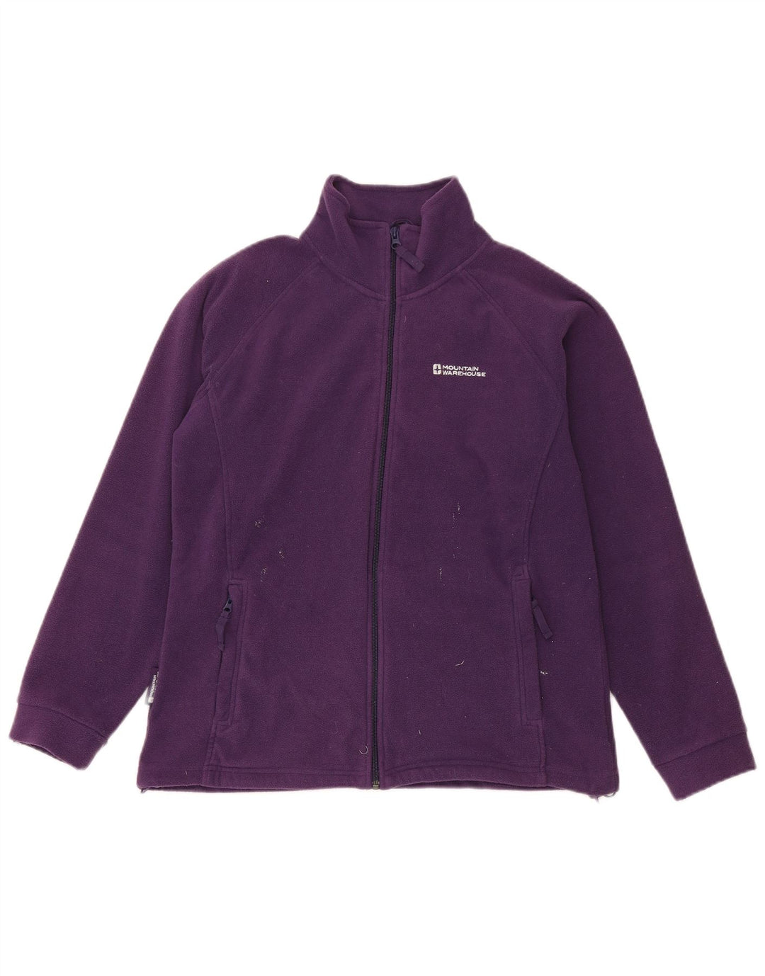 Mountain Warehouse Dame Fleecejakke UK 16 Stor Lilla Polyester