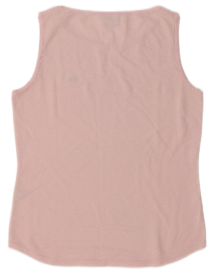 LACOSTE Damevest Top Str. 42 Large Pink Bomuld