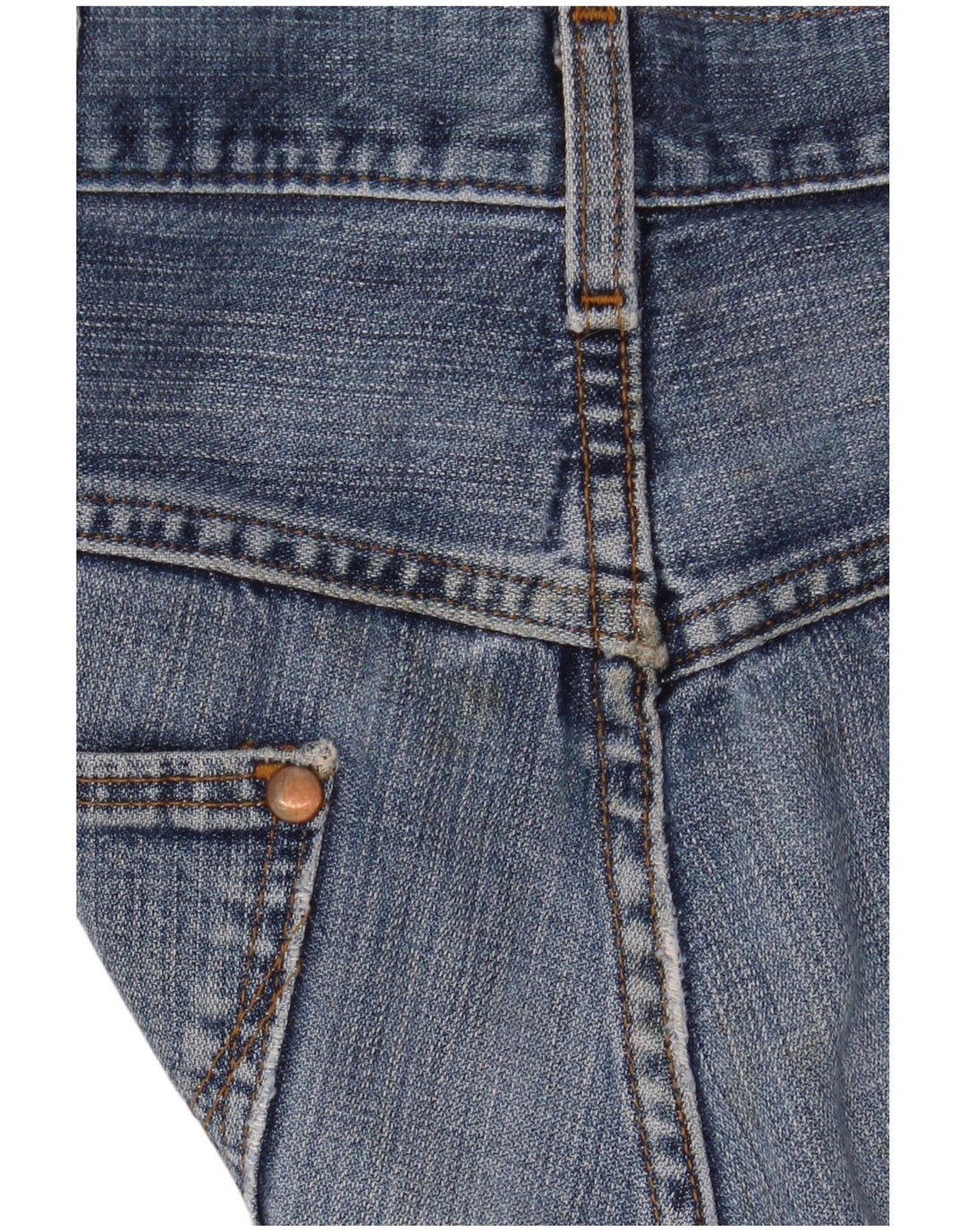 Wrangler Herre Alaska Straight Jeans W34 L30 Blå Bomuld