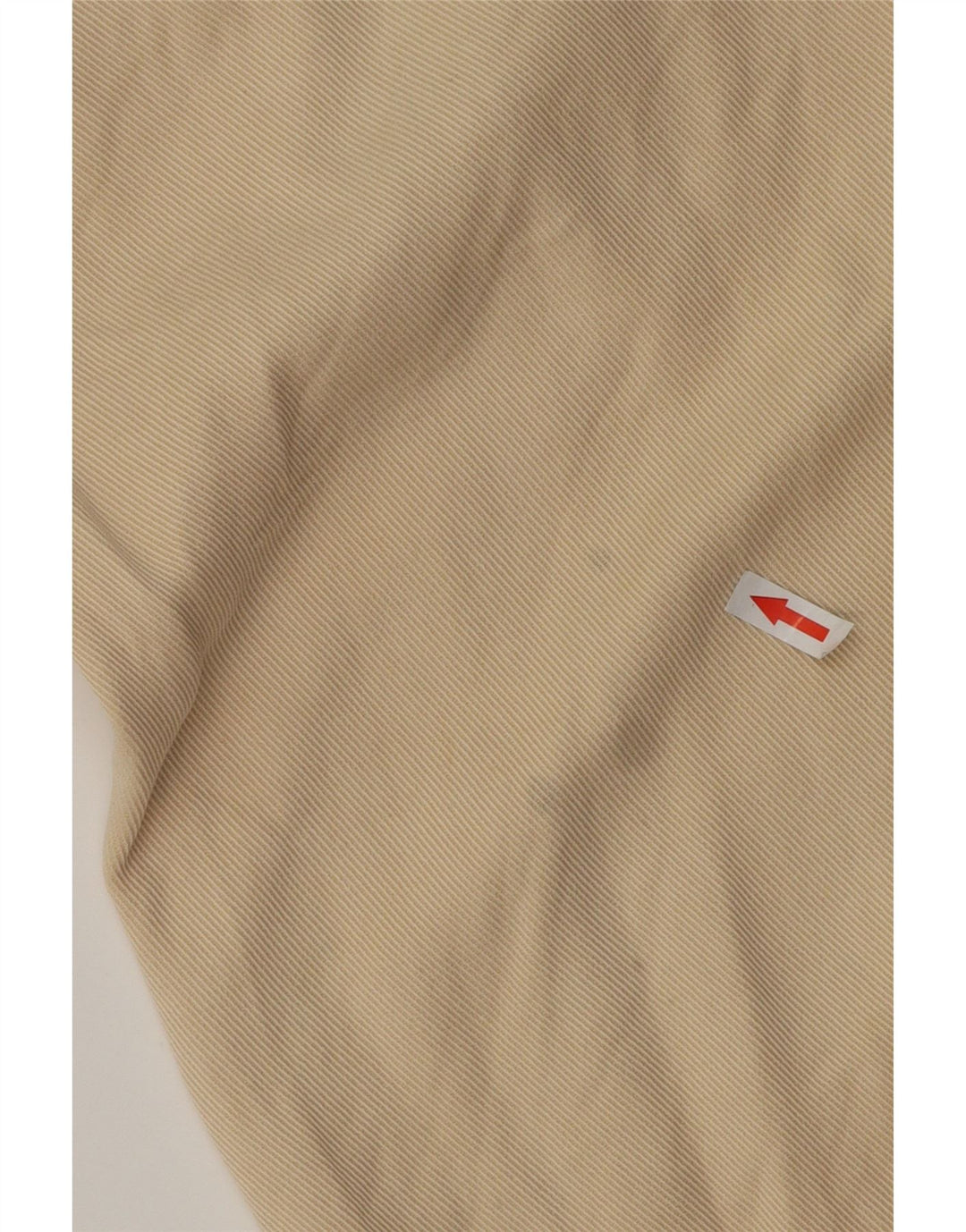 Massimo Dutti Dame Cropped Trousers EU 38 Small W28 L24 Beige Lyocell