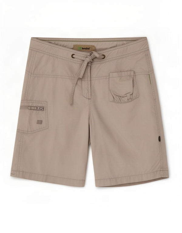 Berghaus Cargo Shorts til kvinder UK 8 Small W28 Grå Bomuld