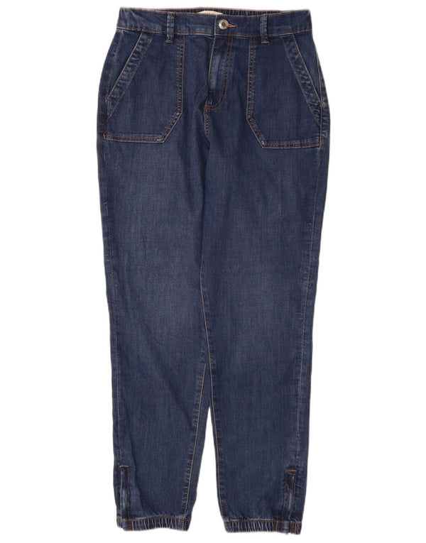Marks & Spencer Joggers til kvinder Tapered Jeans UK 10 Small W28 L30 Blue