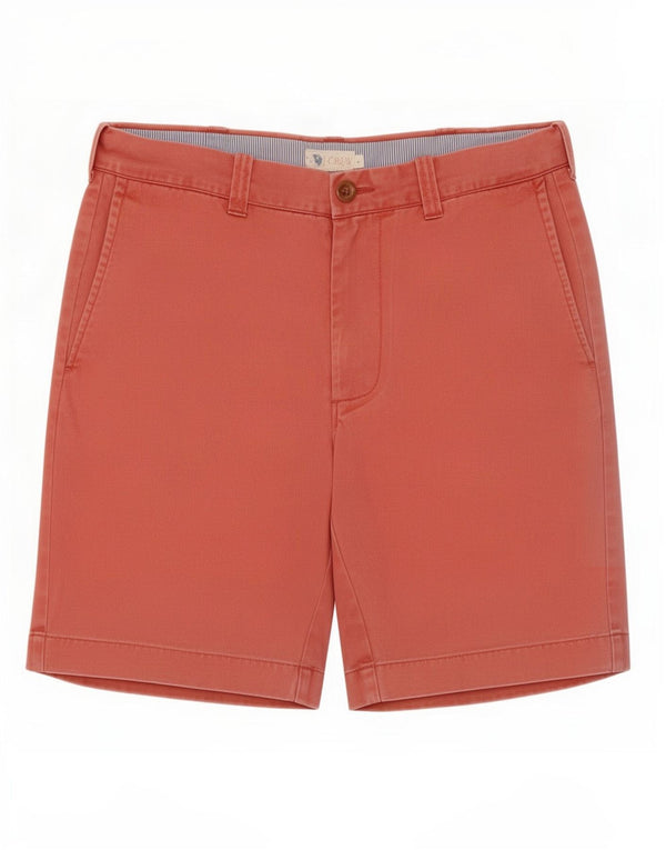 J. Crew Herre Chino Shorts Medium W31 Rød Bomuld