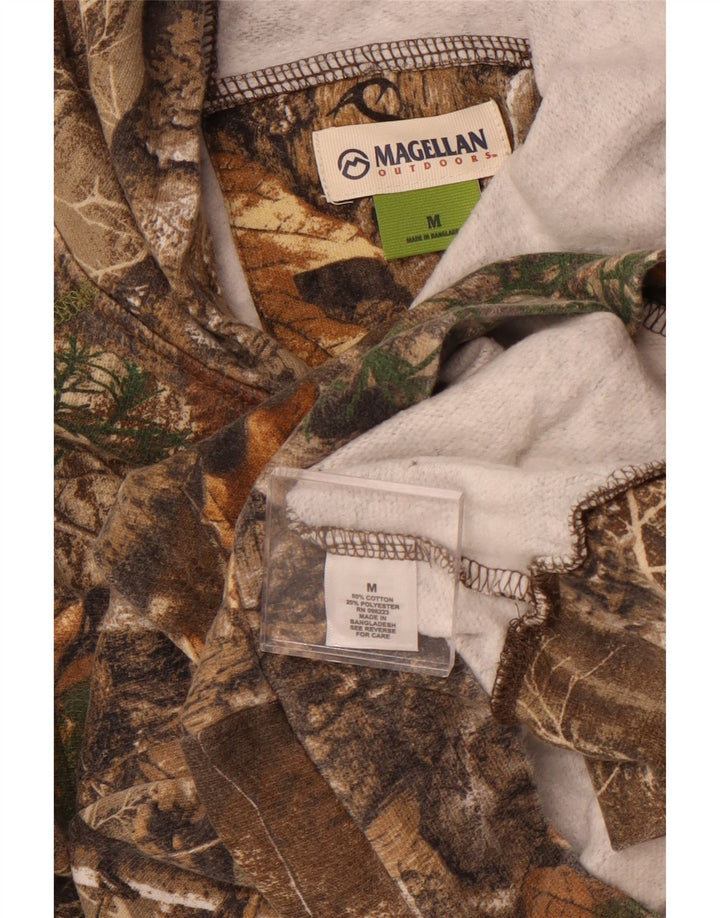 MAGELLAN hættetrøje til drenge 11-12 år Medium Brun Camouflage