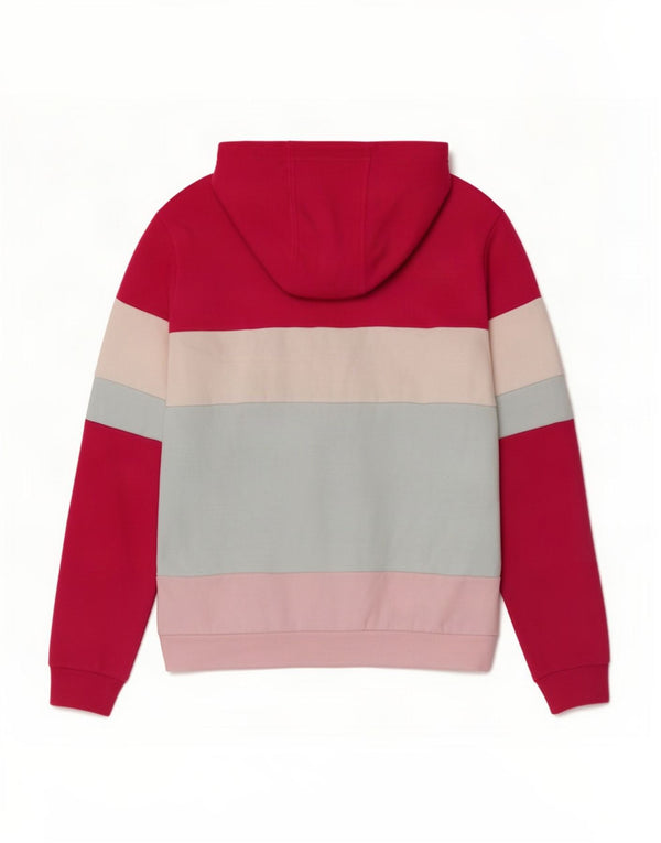 Adidas Grafisk hættetrøje til piger 11-12 år Pink Colourblock Bomuld