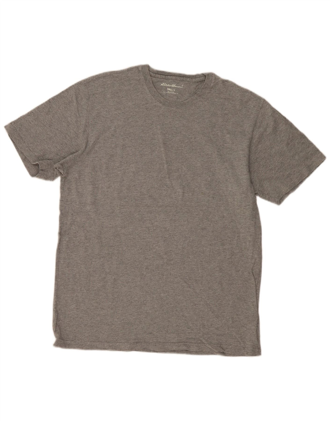 Eddie Bauer Herre høj T-shirt Top Stor Grå Bomuld