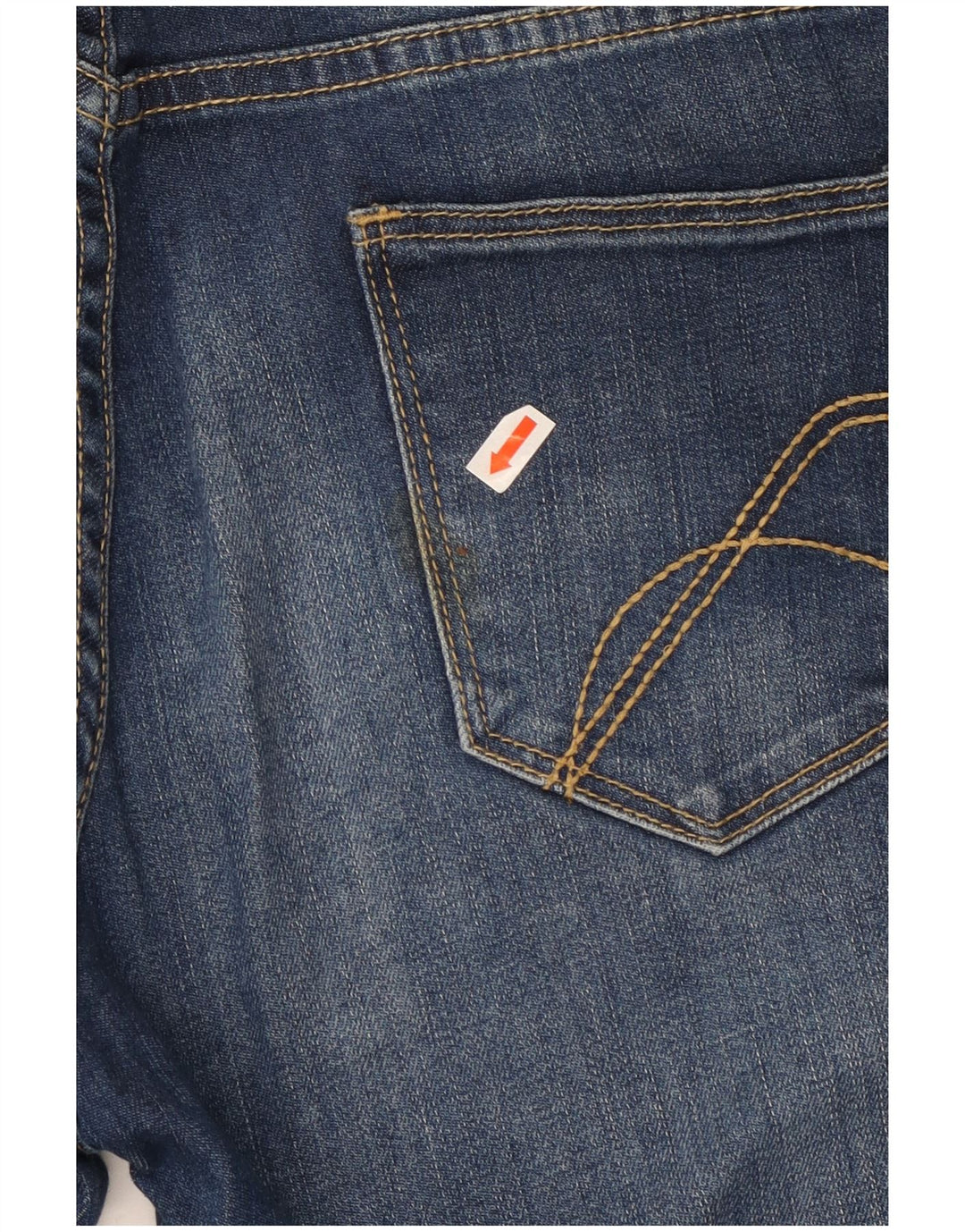 French Connection Dame Bootcut Flared Jeans US 16 2XL W38 L33 Blå Bomuld