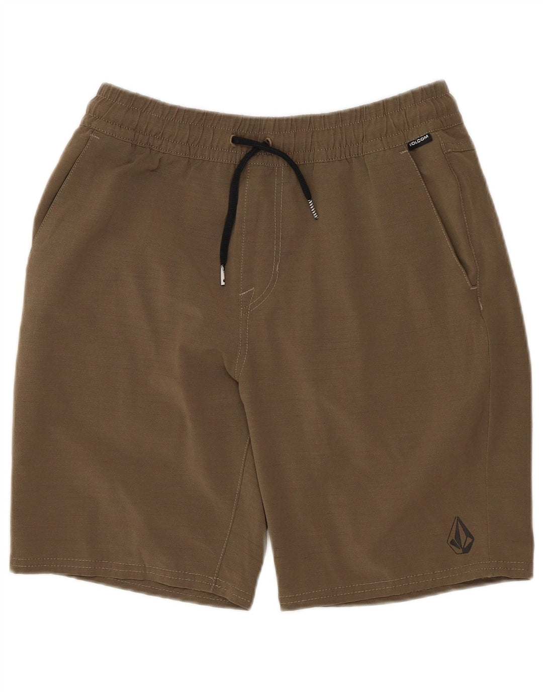 VOLCOM Drenge Casual Shorts 11-12 år Large W26 Khaki