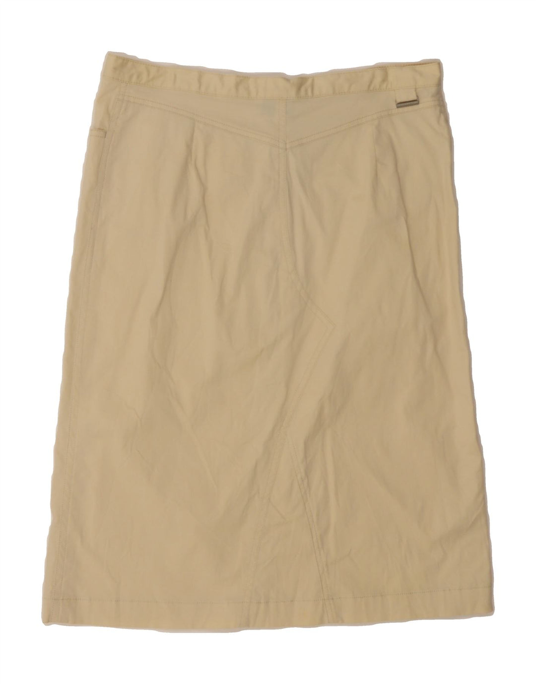 TRUSSARDI Womens A-Line Skirt W34 Large Beige Vintage Trussardi and Second-Hand Trussardi from Messina Hembry 
