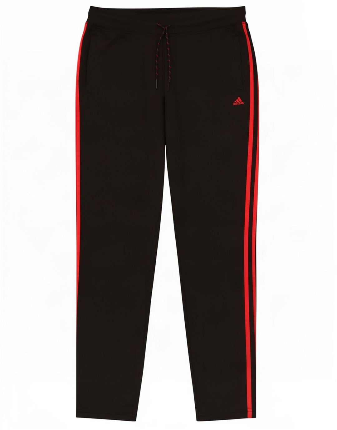 Adidas Dame Climalite Træningsdragt Bukser UK 14 Medium Sort Polyester
