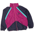 TÆNK PINK Træningsdragt til mænd Topjakke Stor Burgundy Colourblock Polyester
