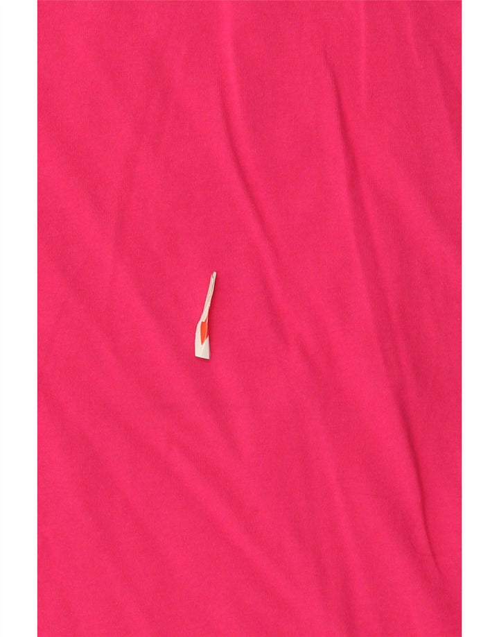 Guess Kvinders Grafisk Vest Top UK 14 Medium Pink Colourblock Bomuld