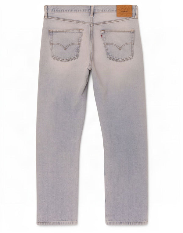 Levi's Mens Straight Jeans W34 L31 Blue Cotton