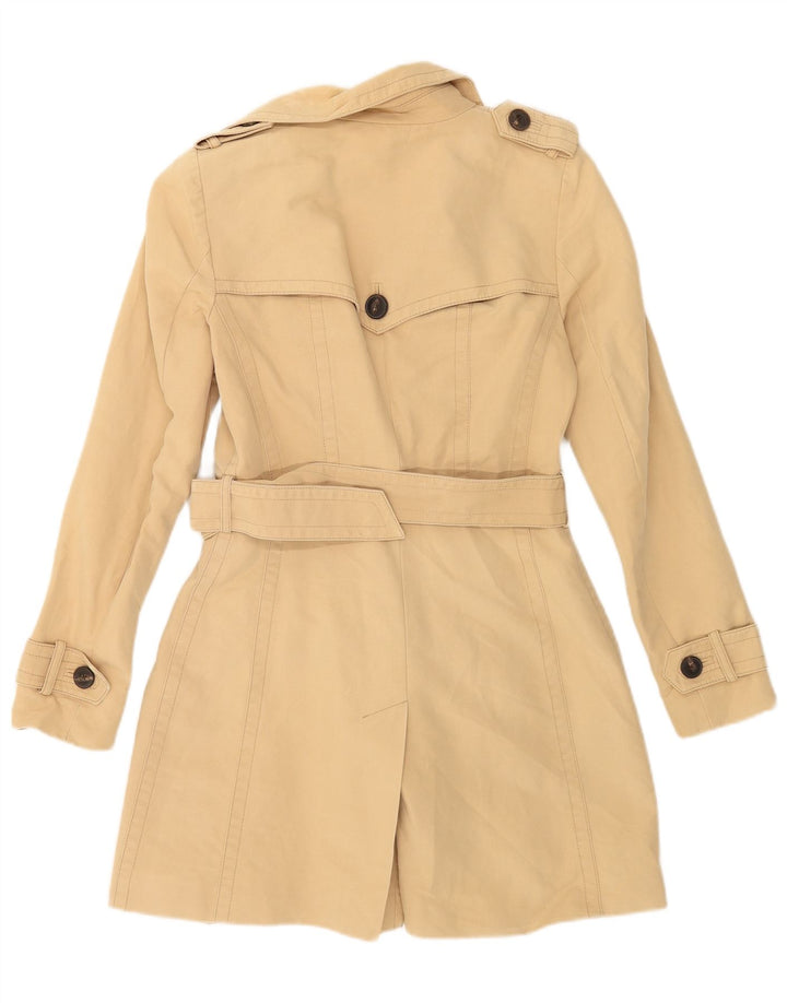 Massimo Dutti Dame Trench Coat UK 10 Small Beige