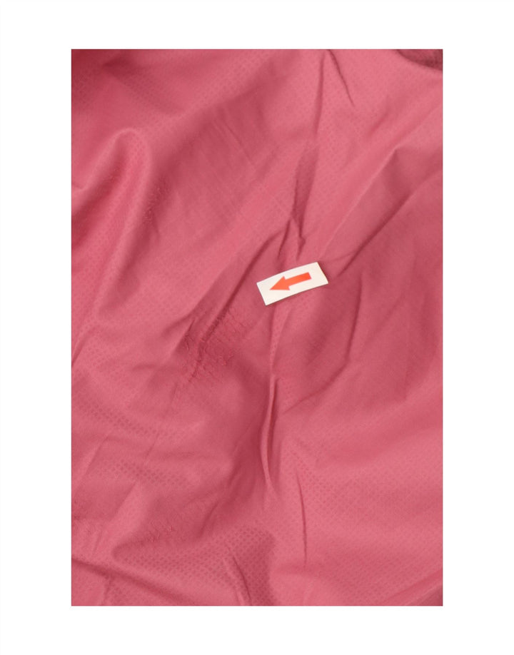 Mountain Warehouse Dame Regnfrakke med hætte UK 14 Large Pink Polyester