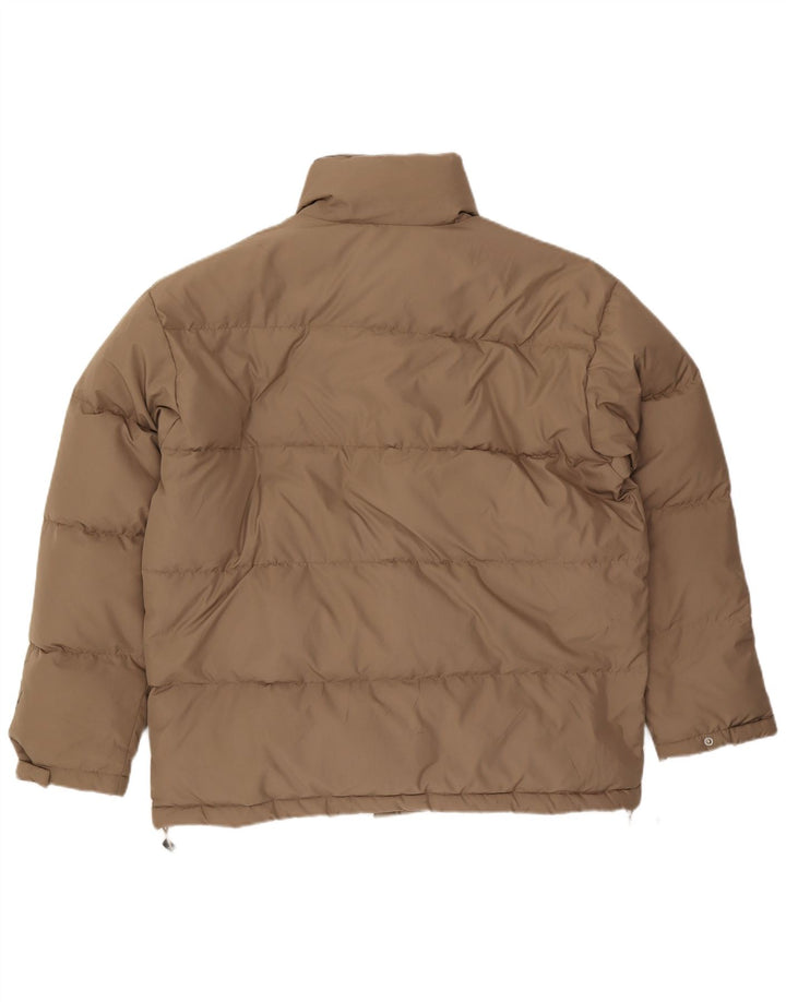 Ellesse Herre polstret jakke UK 40 Large Beige Polyester